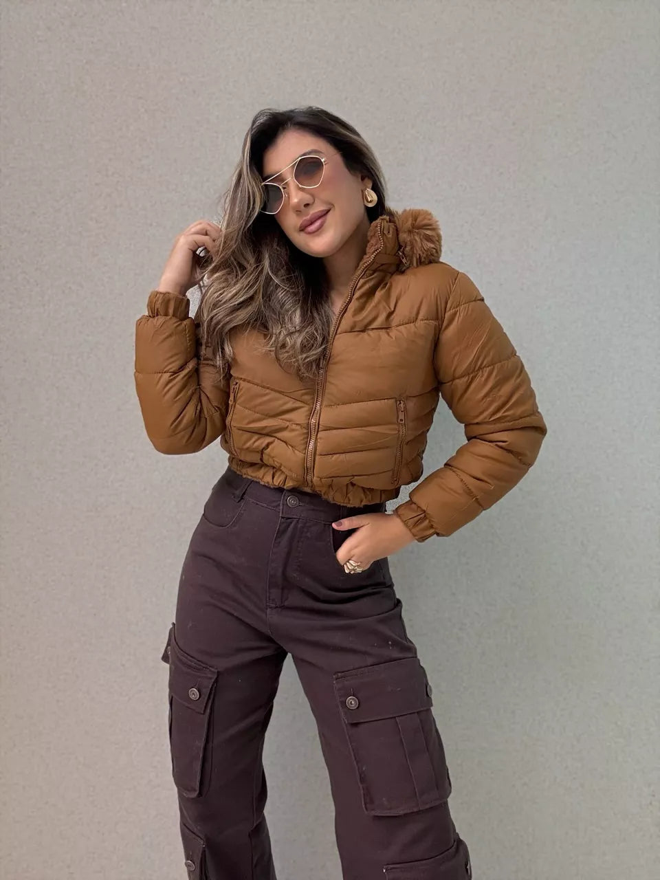 PUFFER CIBELE PELINHOS