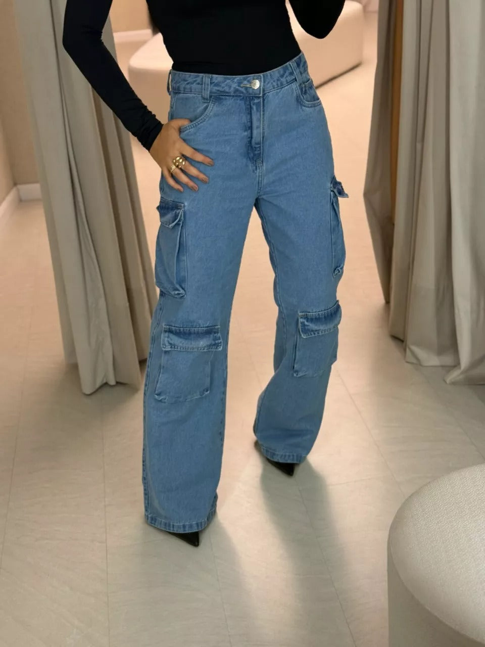 CALÇA TAIS CARGO | CAROLLA FERRARO