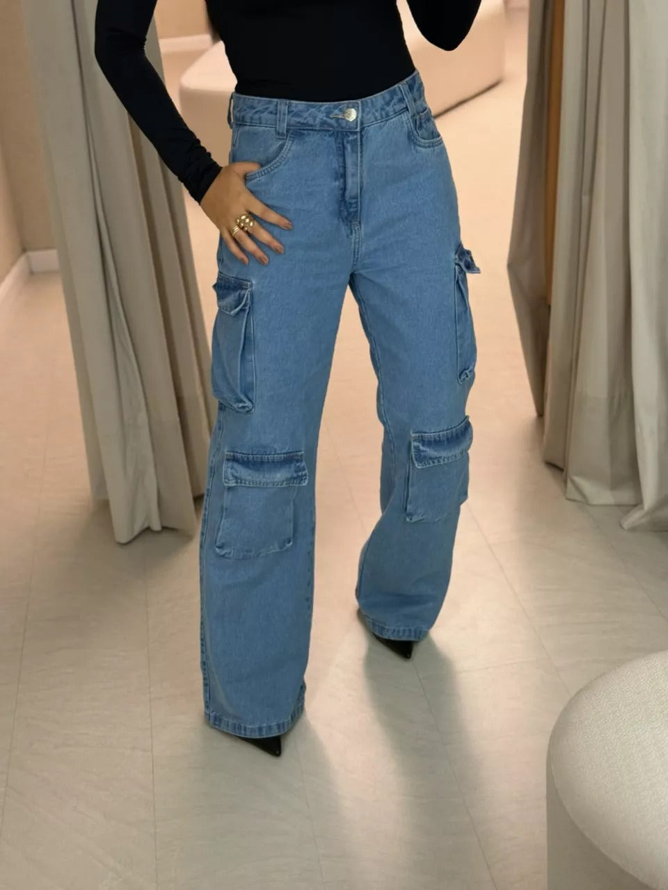 CALÇA TAIS CARGO | CAROLLA FERRARO